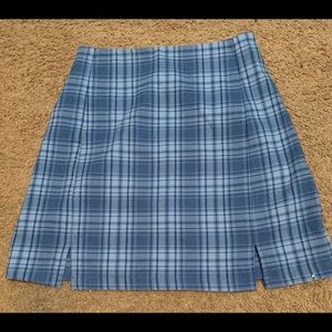 Tartan plaid brandy skirt